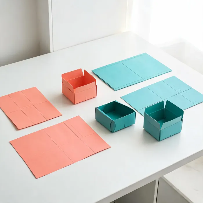 Cardstock packaging prototypes
